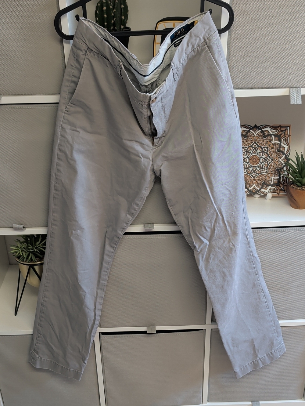Polo by Ralph Lauren Men's Light Gray Chinos